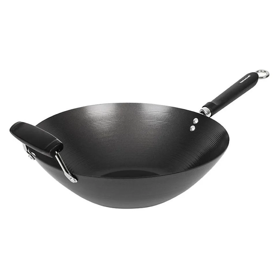 Wok Anti-Adhésif Base Plate 35 cm - Kitchen Craft