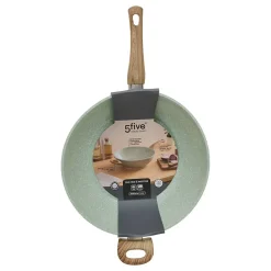 Wok 32cm en aluminium forgé - Vert- 5five