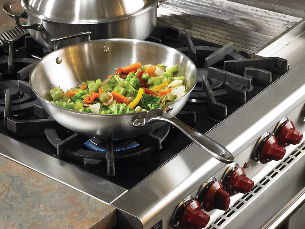 Wok de Service avec Manche Miramar Cookware 30,2 cm - Pujadas