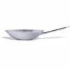 Wok Inox à Fond Plain 36 cm - Pujadas