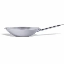 Wok Inox à Fond Plain 36 cm - Pujadas