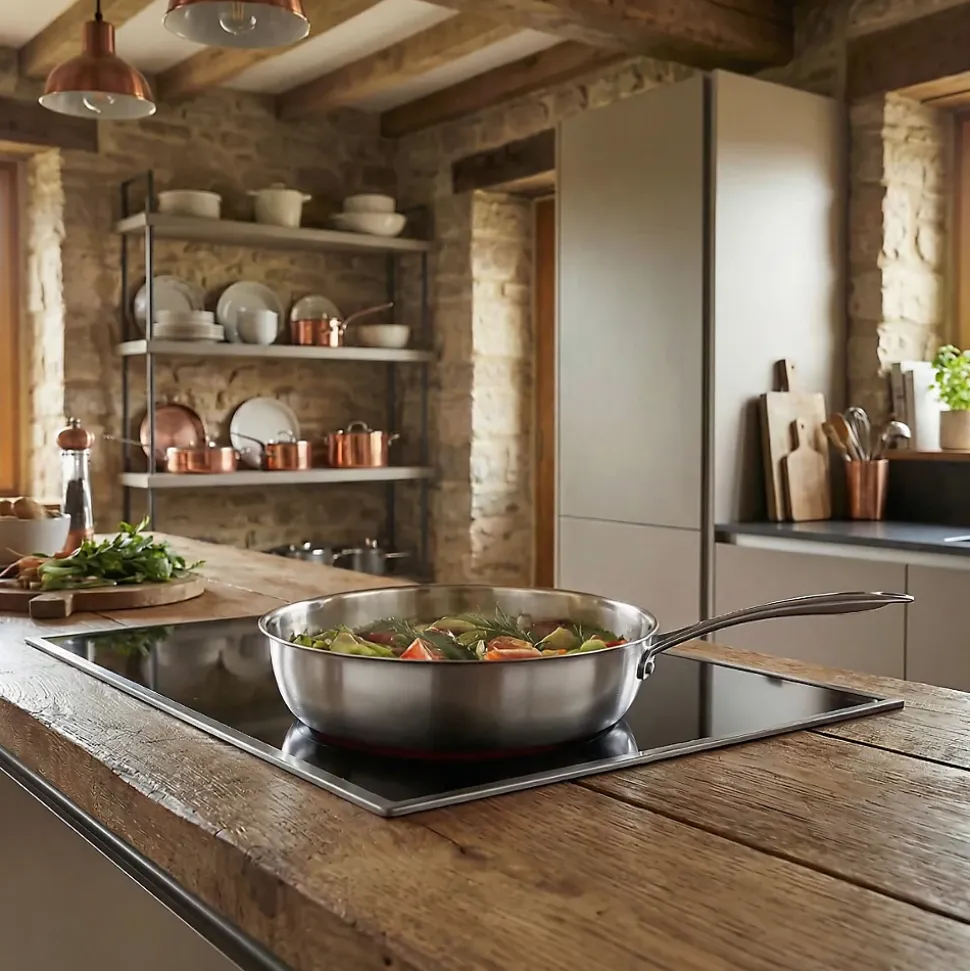 Wok inox 24cm Inox - Gourmet par Cuisinox