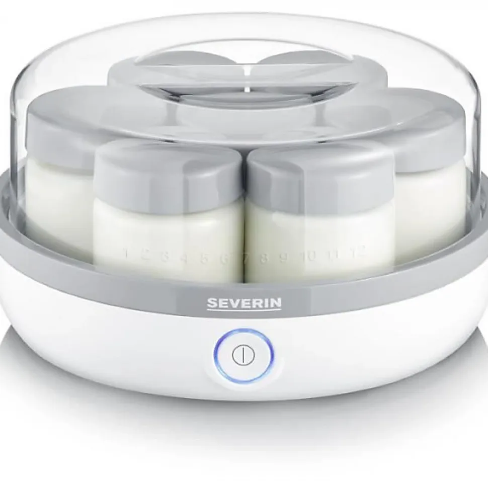 Yaourtiere SEVERIN - JG3518 - Capacité 7 pots de 150 ml - Sans BPA - 13W