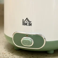 Yaourtière 20 W - machine à yaourt électrique - 2 récipients 1,5 L, panier filtre inclus - PP blanc vert