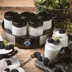 Yaourtière Adler modèle AD 4476 + 7 pots en verre 200 ml